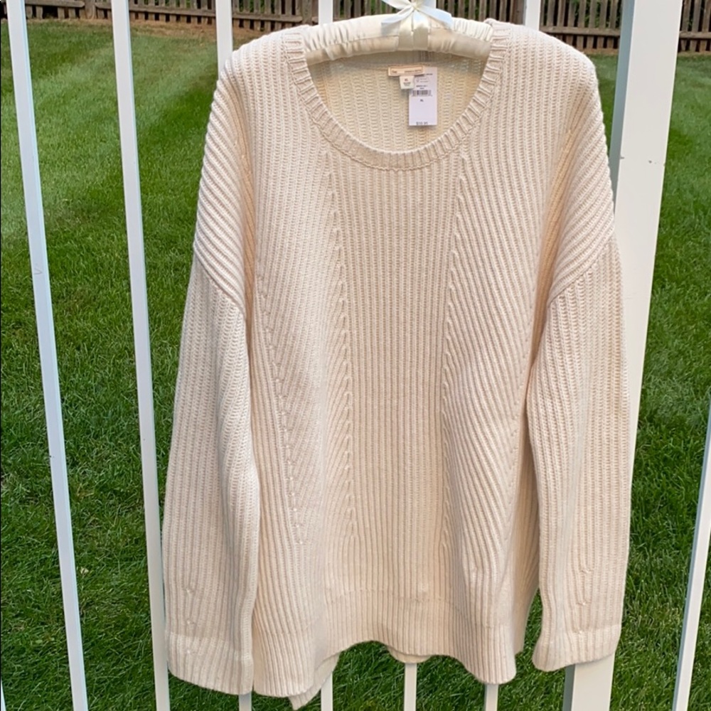 Gap wool blend boyfriend women’s sweater